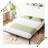  Metal Bed Frame with Mattress Gaskets, Platform Design, Under-Bed Storage, Heavy Duty, Easy Assembly-1127144590-1126028771