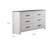 Saela 58'' W 6 - Drawer Dresser