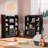 Achnas 39" W x 47" H Storage Bookcase with 10 Cubes and 2 Drawers-306577636
