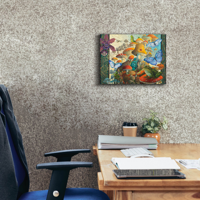 'Micro Dramas' by David Galchutt Canvas Wall Art, 12" H x 16" W x 0.75" D