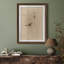 Art mural vintage rétro encadré pour chambre à coucher - 26 po x 36 po brun-1188293664