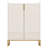 29.52 Inches & Gold Shoe Cabinet With Doors, 5 Tiers Shoe Storage Organizer For Modern And Elegant Home Organization-1821145487