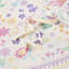 Housse de couette réversible multicolore avec motifs floraux et jungle