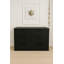 Commode noire à trois tiroirs Morgan