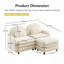Canapé-lit en tissu Teddy-552138174