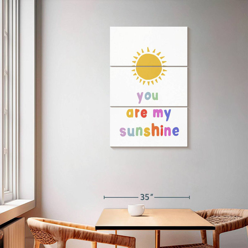 Ashelle Sunny You Are My Sunshine, H 57 po x l 36 po