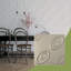 L 19 5/8 po x H 19 5/8 po Panneau mural décoratif 3D EnduraWall Maria, argent métallique (couvre 2,67 pieds carrés)-123525871