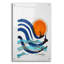  «What A Way To Spend The Day» par Katie Gianni, art mural en verre acrylique, 24 po x 36 po-1424039681