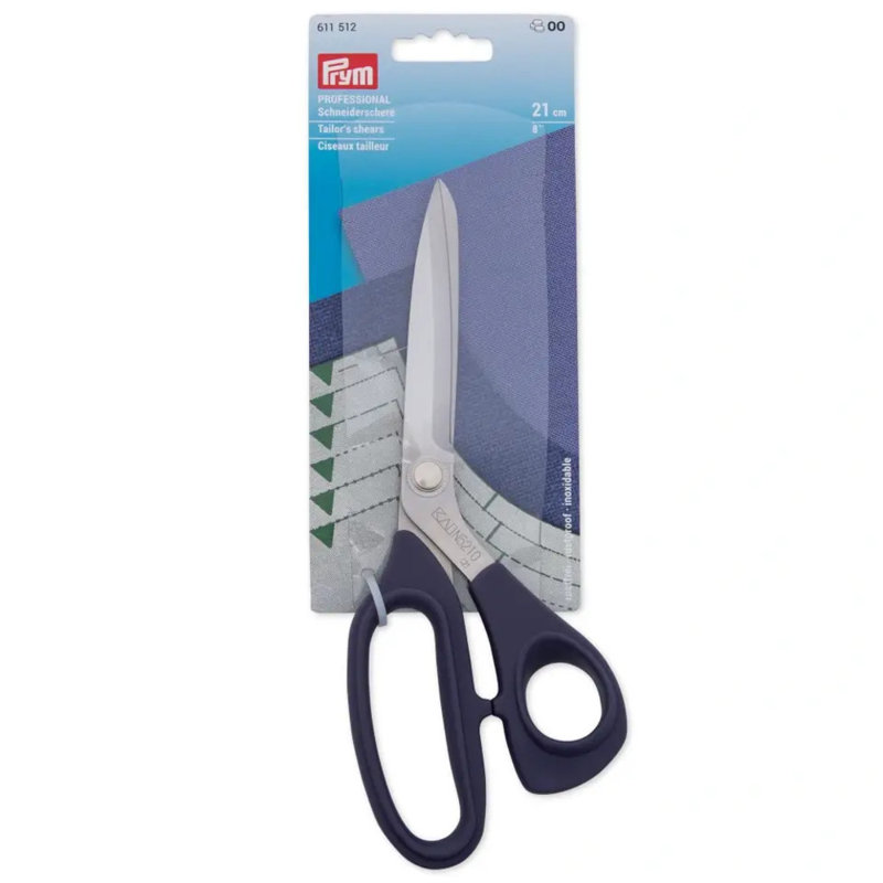 Prym 8" Tailors Shears, Blue
