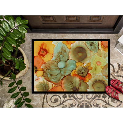 Palace Non-Slip Floral Doormat