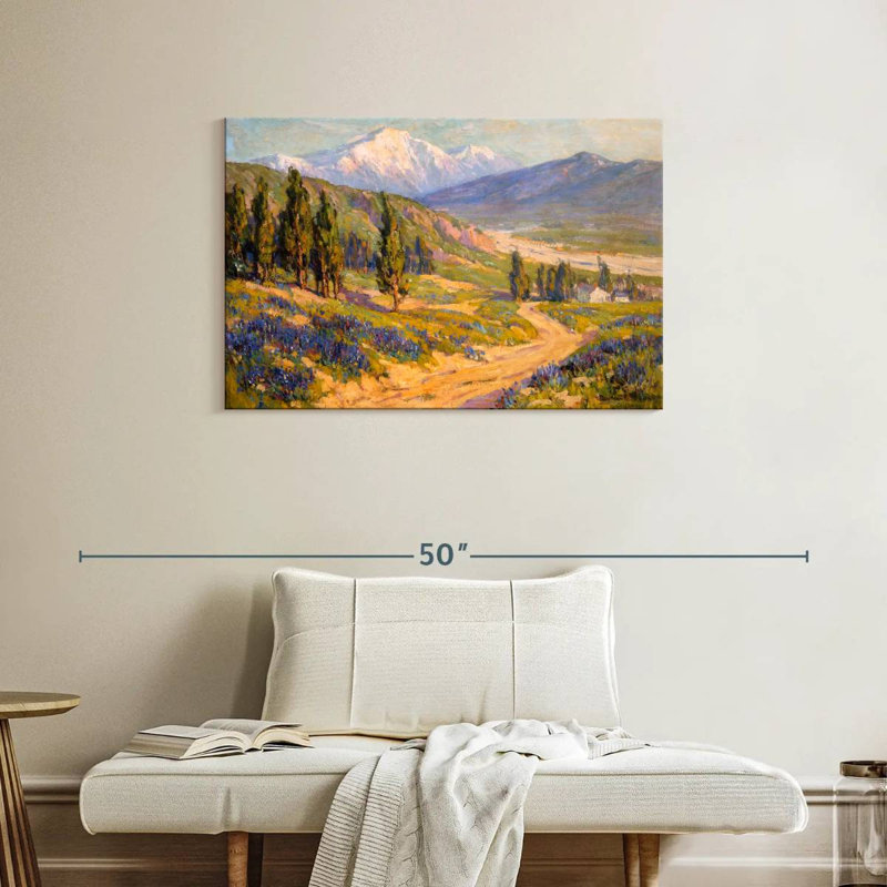 Harnek Springtime San Gabriel Valley, 24" H x 36" W