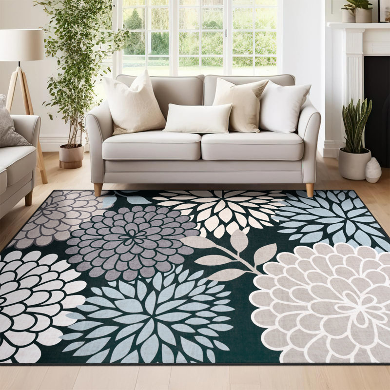 Tapis de salon Wymond, Rectangle 6 pi x 9 pi