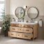 Meuble-lavabo double avec comptoir ARIEL-131238906-131238901-99405064