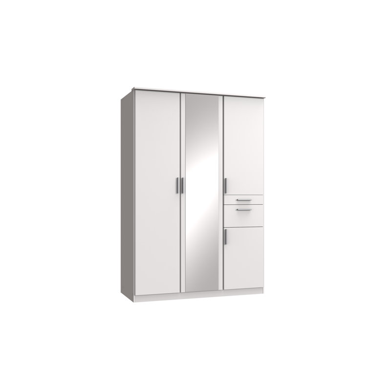 Bengt 4 Door Wardrobe, White