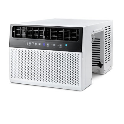Climatiseur de fenêtre 10 000 BTU, refroidit 450 pieds carrés, silencieux, déshumidificateur et mode ECO, télécommande, pour la chambre à coucher, le salon