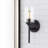 Demitri 13" 1-Light Farmhouse Industrial Metal/Glass Cylinder LED Sconce-285712411