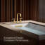 Ensemble de robinetterie Purist pour deux robinets de baignoire Ã  montage sur plan, pour robinet Ã  haut dÃ©bit avec poignÃ©es Ã  levier (robinet non inclus)-545044779