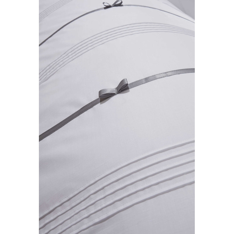 Huff Bedding with Pillowcases Included, Single Duvet Cover, White