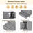30'' Single Bathroom Vanity Base Only