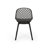  Contemporary Outdoor Chairs with Diamond Cutout Backrest, Stackable Patio Seating, Set of 2-593224583