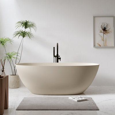 Freestanding Solid Surface Bathtub