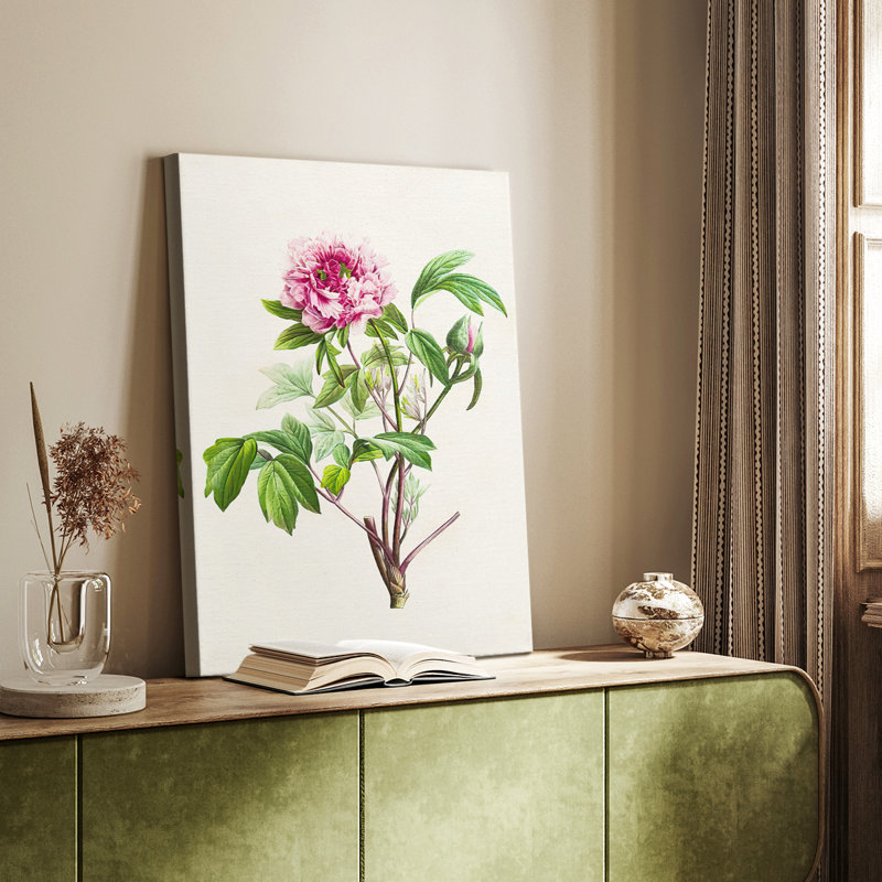 Pretty Pink Botanicals V - galerie sur mesure, H 60 po x l 40 po