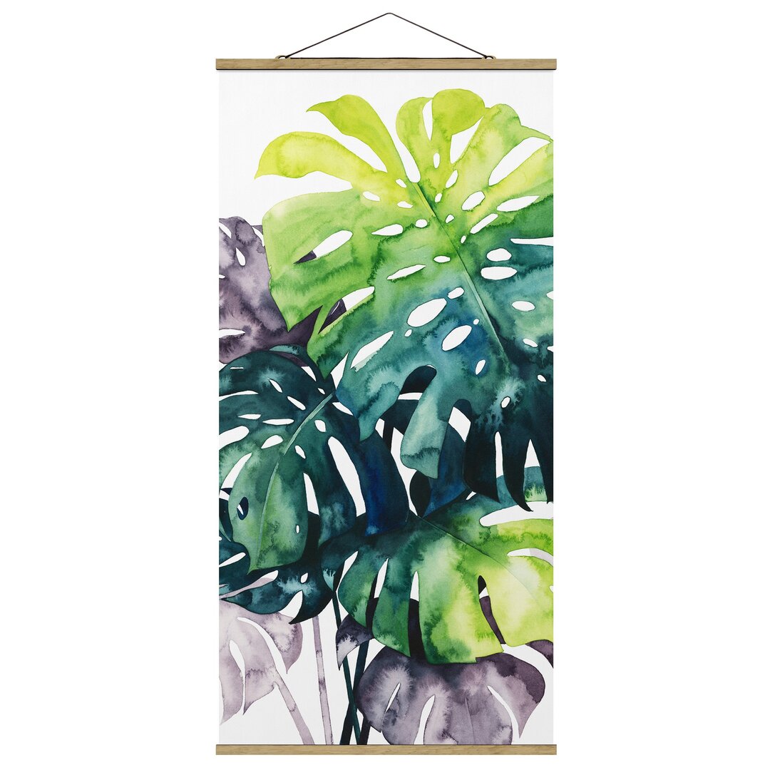 Grafikdruck Monstera