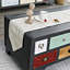 Table basse vintage en bois massif