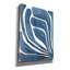 «Blue Stylized Leaf I» par Regina Moore-1950102422