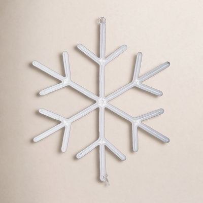 The Holiday Aisle® 18" Neon Lighted Snowflake