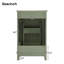 Petit meuble-lavabo avec lavabo en céramique et 1 porte à fermeture douce-1012884023
