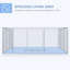Large Dog Kennel Outside, Heavy Duty Dog Cage, Outdoor Fence Run with Galvanized Chain Link, Secure Lock, for Large Breeds, Chickens, Ducks, 15' x 15' x 6