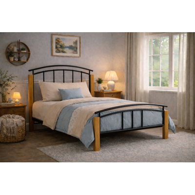 Solid Wood Bed