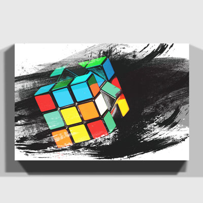 Rubiks Cube - Wrapped Canvas