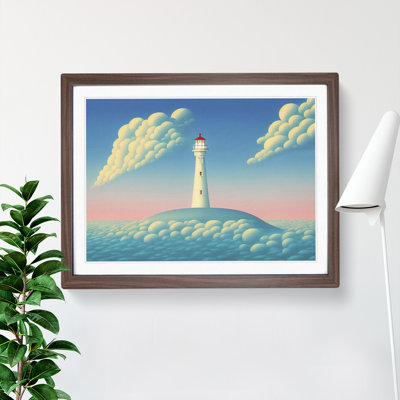 Hypnotic Lighthouse - Single Picture Frame Print