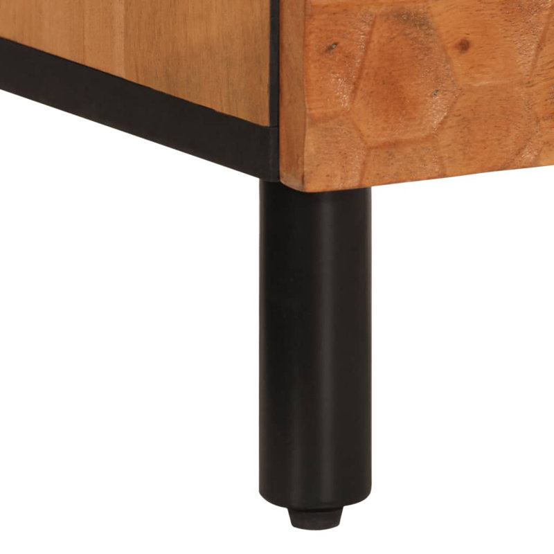 Belaire 40cm W Iron Bedside Table
