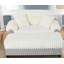 Canapé méridienne moderne 65,25 po avec deux coussins décoratifs pour le salon, beige-129047432