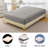 Diamond Grid Ultrasonic Waterproof Mattress Protector – Full Size-758394954