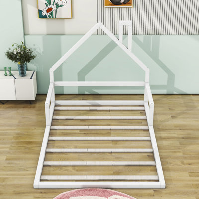 Structure de lit en bois Evariste
