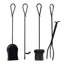 5pc Scroll Fireplace Toolset