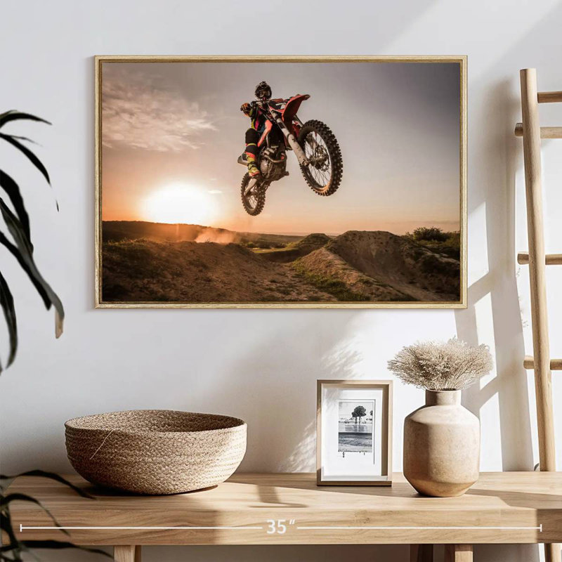 Vélo tout terrain Freestyle, Cadre flottant en bois naturel, 25 po x 17 po