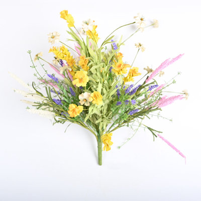 Arrangement de tiges florales artificielles