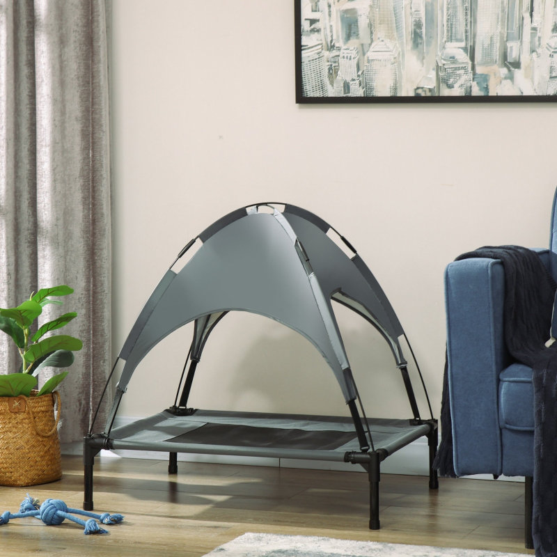 Beonica Polyester Pet Bed, Grey