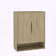Armoire à chaussures en bois avec tablettes réglables-706767581