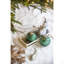 D3,9 po, boules de Noël décoratives, boules de Noël suspendues en verre pour décorations de fêtes, lot de 6