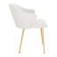 Chaise avec accoudoirs rembourrée Bardot-1054302992