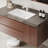 Retro simple bathroom cabinet