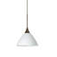 Luminaire suspendu conique à 1 lumière DEL Pownal-1151565227-1151565225-1151565220