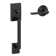 Century Lower Half Handleset and Latitude Door Lever Set (Deadbolt Sold Separately)