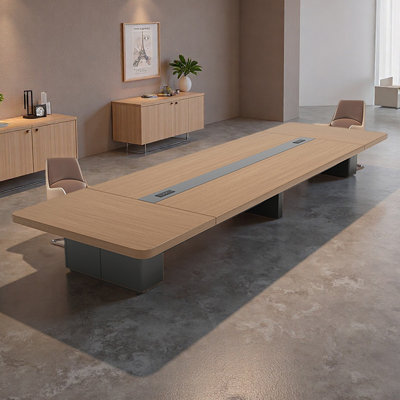 Table de conférence moderne et luxueuse